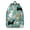Dark-green-9, variant on Retro Boho School Backpack for Students, Earthy Patterned Laptop Daypack with Double Zippers, Stylish and Practical Design