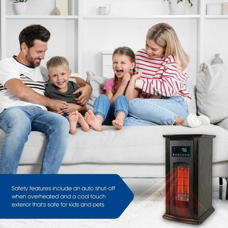 加湿器 Ray Tower LifeSmart LifePro Large Room 1500W Infrared Quartz Indoor