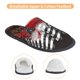 thumbnail image 3 of Balery tractor Pantuflas de Casa de Felpa Silenciosas con Diseño Estampado, Zapatillas Cómodas Antideslizantes de Algodón para Interior-Medium, 3 of 8