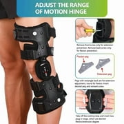 NEENCA Unloader Knee Brace - Lightweight, Low Profile OA Knee Brace for Arthritis Pain and Support - Premium Knee Support for Medial and Lateral Knee Pain (Left)