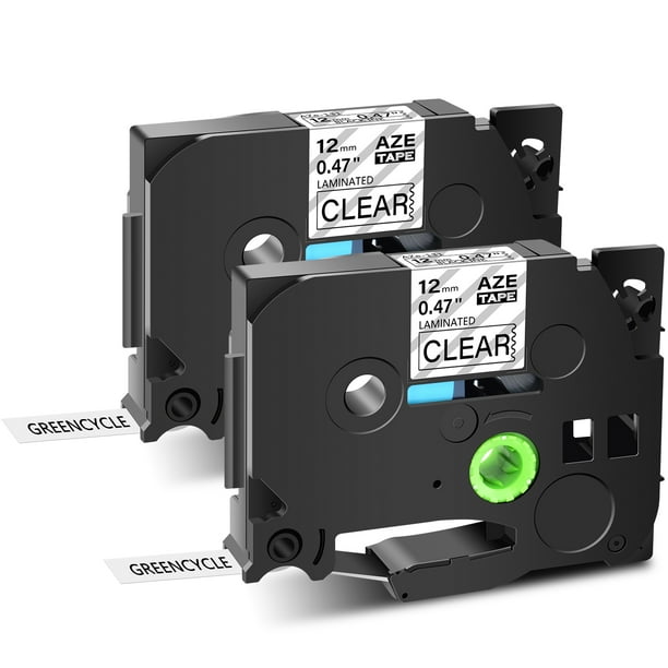 GREENCYCLE 2 Pack Compatible for Brother TZ TZe 131 TZ-131 ...