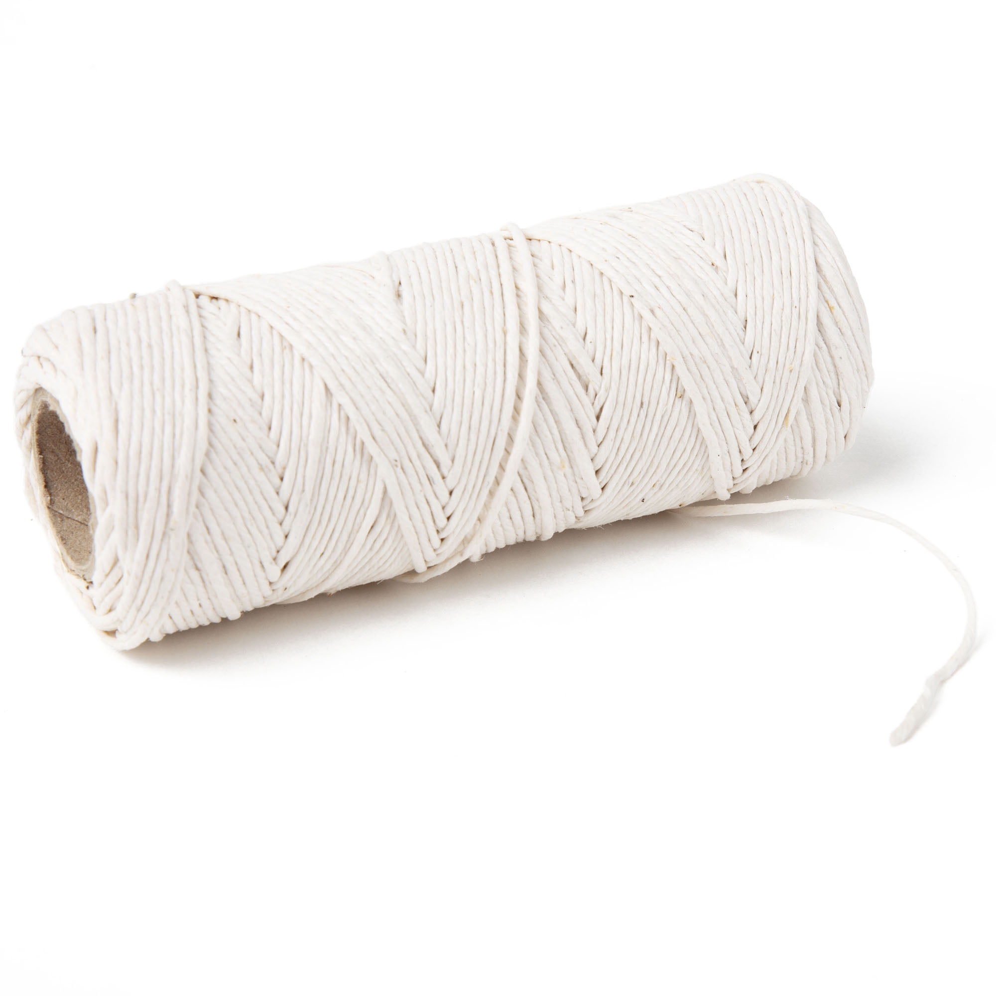 Cousin DIY 20lb White Hemp Twine, Crafting or Jewelry Making, 205 ft Roll