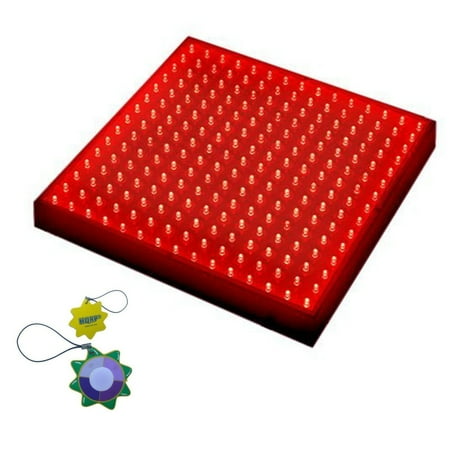 

HQRP 225 Red LED Indoor Garden Hydroponic Plant Grow Light Panel 14W + Hanging Kit