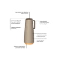 thumbnail image 3 of Jarra Termica Exata Beige Tramontina 1 L TRAMONTINA 61636108, 3 of 4