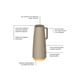 thumbnail image 3 of Jarra Termica Exata Beige Tramontina 1 L TRAMONTINA 61636108, 3 of 4