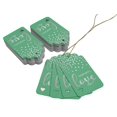 thumbnail image 3 of Inkdotpot Real Silver Foil Made With Love Text Tags Favor Hang Paper Tags 100 Pack, 3 of 6