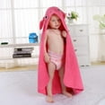 thumbnail image 2 of Xmarks Cute Animal Cartoon Baby Infant Kid's Hooded Towel Wrap Blanket A10 13-24 Months, 2 of 6