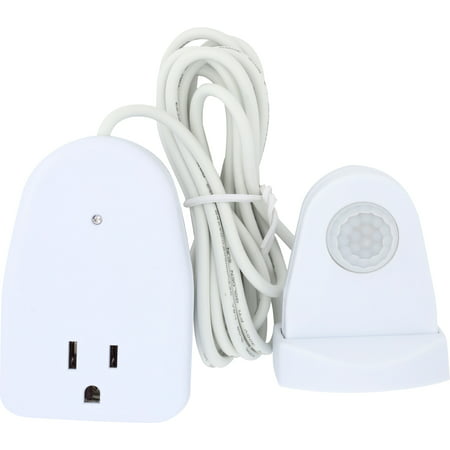 Westek MLC12BC-4 Indoor Plug-In Corded Motion Activated Light
