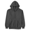 thumbnail image 3 of Womens Ultimate Heavyweight Zip Up Hoodie Jacket Loose Fit Fleece Essentials Oversized Outerwear, 3 of 7