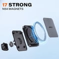 thumbnail image 3 of Soporte para teléfono Apps2car MagSafe para coche con brazo ajustable, 3 of 9