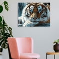 thumbnail image 3 of FCXZI Large Animals Canvas Wall Art Tiger Wall Picture Prints Painting Tiger Artwork for wall Bedroom Living Room Home Decorations Office Wall Canvas painting 16x12in, 3 of 6