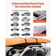 thumbnail image 3 of 37.6-Inch Inflatable Roof Rack Cushions, All-Purpose Auto Bars, 88LBS Load Capacity, Kayak Holder wi_Perfect Gift, 3 of 5