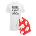 thumbnail image 1 of CafePress - Whew That Was Close Almost Had To Socialize - Men's Light Pajamas, 1 of 1