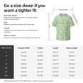 thumbnail image 5 of Balery Easter with eggs and flowers Camisa Casual de Manga Corta con Botones para Hombre, Texturizada, Estilo Cubano, para Playa, Verano-4X-Large, 5 of 5