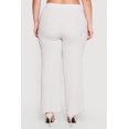 thumbnail image 4 of Women's Plus Size Textured Knit Wide Leg Pants, 4 of 4