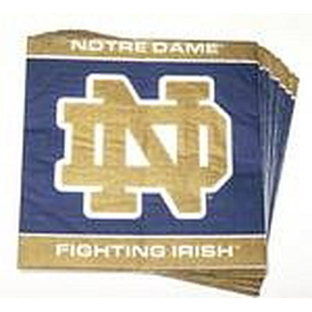Notre Dame Fighting Irish Tickets - Notre Dame Fighting Irish Lunch Napkins