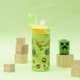 thumbnail image 2 of Botella de agua Zak Designs Minecraft Sage Kids de acero inoxidable de 400 ml, 2 of 9