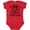 Red, variant on Inktastic The Worlds Cutest Alarm Clock Boys or Girls Baby Bodysuit