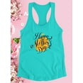 thumbnail image 3 of Mothers Day Gold Crown Racerback Tank Women -Image by Shutterstock, Female Small, 3 of 4