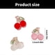 thumbnail image 3 of Charm Cherry Hair Claws10PCS Lovely Hair Styling Accessories for Girls Women for Daily Wear and Gifting Hair Decors White, 3 of 5