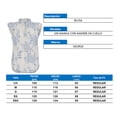 thumbnail image 4 of Blusa George para Dama, sin Manga con Amarre en Cuello Estampado Azul T M, 4 of 4