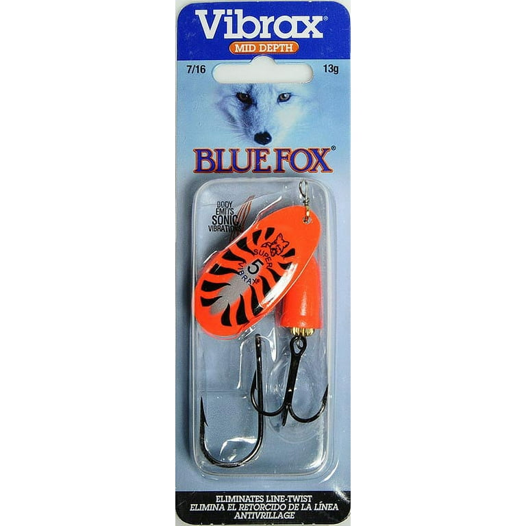 Blue Fox Whiptail Spinner Kit Size 1 Assorted Colors 1/8oz