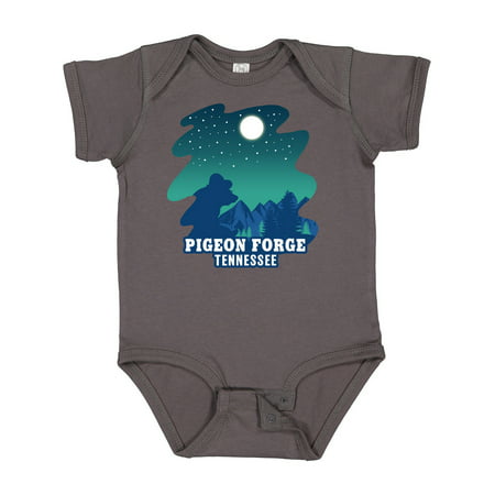 

Inktastic Smoky Mountains Pigeon Forge Tennessee with Bear Gift Baby Boy or Baby Girl Bodysuit