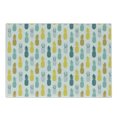 thumbnail image 1 of Pineapple Cutting Board, Tropical Pattern of Exotic Fruit Silhouettes on a Plain Background, Decorative Tempered Glass Cutting and Serving Board, in 3 Sizes, by Ambesonne, 1 of 2