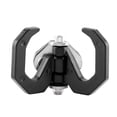 thumbnail image 2 of Universal Motorcycle Luggage Bag Modified Aluminum Alloy Hanger Hook Holder Black/Silver, 2 of 5