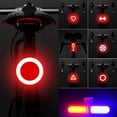 thumbnail image 4 of Smart Bike Tail Light Ultra Bright, Bike Light Rechargeable, IPX6 Waterproof LED Bicycle Lights, 5 Mode Bike Tail Light Fits Any Road Bikes, 4 of 5