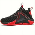 thumbnail image 6 of Men's Mesh Large-Size Basketball Shoes, Wear-Resistant Performance Sneakers, High-Top Battle Boots, 6 of 9