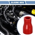 thumbnail image 2 of Unique Bargains 1 Pcs 25-38mm 0.98"-1.50" ID 76mm 2.99" Length 0° Red Car Silicone Hose, 2 of 7