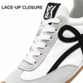 thumbnail image 3 of CHICVOMEY Sneaker for Men Rubber Sole Lightweight Non Slip Walking Shoes Retro Casual Comfortable Spring Summer Work Sneakers, 3 of 7