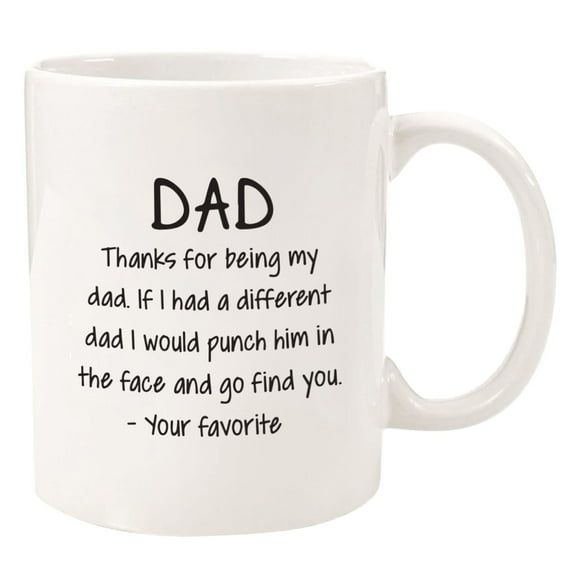 Clearance! Father's Day Mug A Heartfelt for Dad Father's Day Mug A Heartfelt for Dad