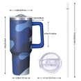 thumbnail image 2 of Camouflage 40oz Tumbler– Stainless Steel Insulated Tumbler with Handle and Straw, Large Capacity Travel Cup for Hot & Cold Drinks, 2 of 6