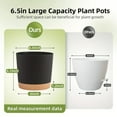 thumbnail image 3 of 2pcs 16.51cm Flowerpot Removable Bottom Round Flower Pot 6.5inch Detachable Bottom Flower Pot Outdoor Garden Home Supplies, 3 of 9