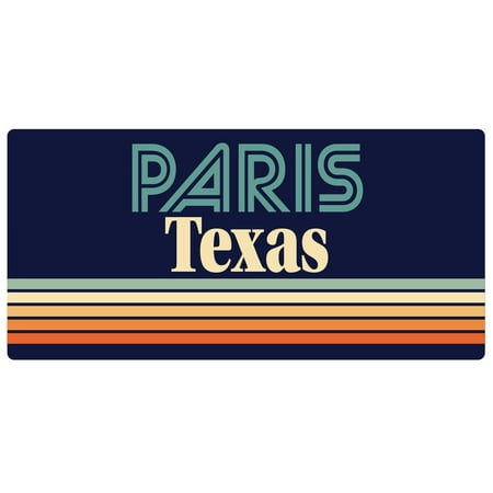 

Paris Texas 5 x 2.5-Inch Fridge Magnet Retro Design