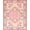 Pink, Pattern 4, variant on ODIKA Cat Boho Floral Design With Cartoon Animal Motif And Scallop Border for King Size Bedroom, Master Suite, Under Bed, Foldable Easy Care