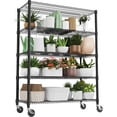 thumbnail image 1 of Storage Shelves Wire Shelving Heavy Duty Metal Storage Shelving Unit Adjustable Garage Shelving Rack Pantry Kitchen, 1 of 6