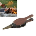 thumbnail image 3 of Soplador de Chimenea de Aire de Aire, Práctica de 15.0 x 5 Pulgadas de Madera Marrón Resistente Al Calor de Parto Ahorro de Mano de Obra Con Correa Colgante para Barbacoa Para, 3 of 7