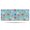 Pioneer Flower Floral, variant on Pioneer Flower Floral Print Pattern Bathroom Rugs Mat, Non Slip Microfiber Bathroom Rug with Rubber Backing, Soft Mats for Bathroom Floor Tub Shower, 24"x60"