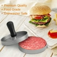 thumbnail image 4 of Burger Press 200PCS Patty Papers, Non-Stick Hamburger Patty Maker with Wax Paper, Aluminum Burger Maker for Kitchen BBQ Grill, 4 of 6