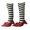 White, variant on 15.7 in. Halloween Scary Witch Legs 2 Pcs — Bold Colors with Scary Vibes, Halloween Decorations for Front Yard Pathways, Trick or Treat Routes & Outdoor Haunted Displays — great for Costume Parties