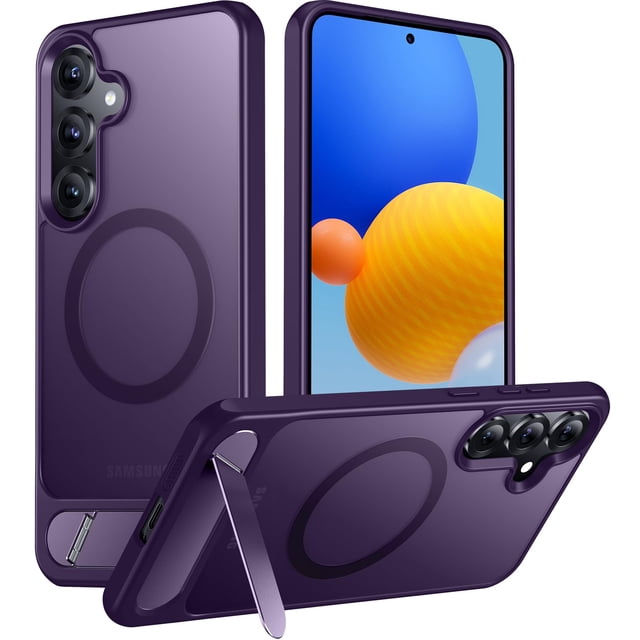 Funda Temdan Magnética para Samsung Galaxy S25 - Morada