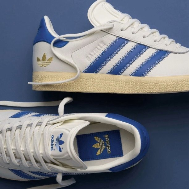 Adidas Originals Gazelle Men’s Athletic Shoe Ivory Sneaker Footwear Trainer #599