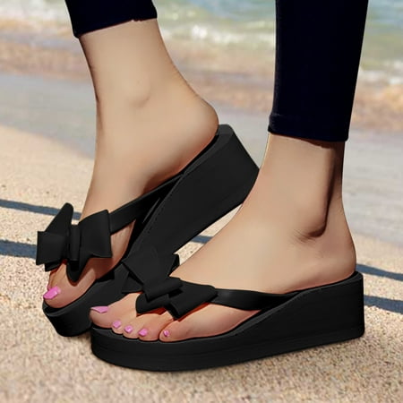 

Mortilo Shoelace Women s Clip Toe Sandals Summer Sandals Thick Bottomed Women s Clip Toe Beach Sandals Black 40 Bag&Shoes Accessory Gift
