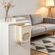 thumbnail image 5 of Wall Mounted Household Foldable Trash Can Kitchen Folding Trash Can Hanging Plastic Telescopic Storage Bin, 5 of 6