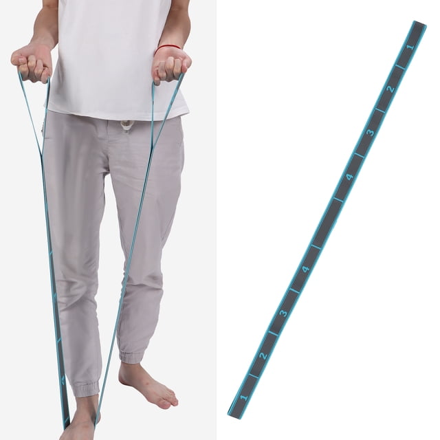 Correa de Yoga Estiramiento, Cinturón de Yoga Portátil ygle Flexibil Elástica para el Baile de Fitness de Yoga para Estirar Mejor tu cuerpo Mientras Hace Ejercicio