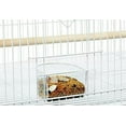 thumbnail image 4 of Lot of 6 Breeding Bird Carrier Cage for Parakeet Canary Finch Loverbird (White), 4 of 8