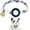 Blue, variant on Frusde Airtag Cat Collar, Kitten Collar Breakaway with Silicone Airtag Holder with Bell Flower Charms for Cats Kittens Puppies-Pink